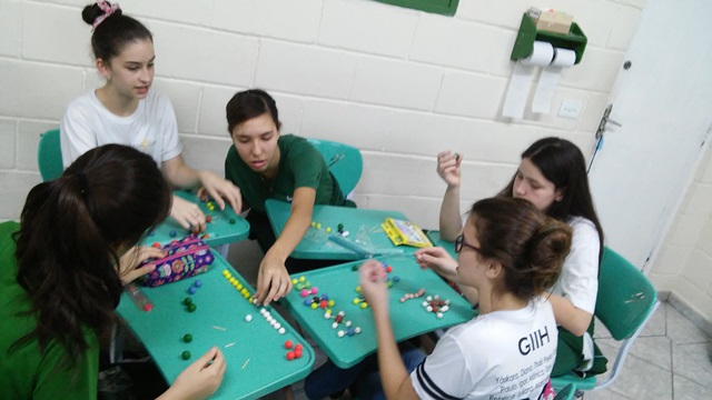 Capa de Átomos e moléculas com massinha de modelar – 9º ano