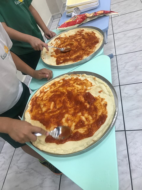 Capa de Letra P de PIZZA! – Pré A manhã