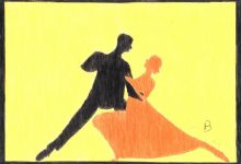 Capa de Desenho dança – 7º ano