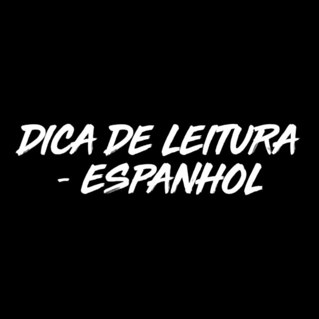 Capa de Dica de leitura – Espanhol – Letícia – 6º ano A