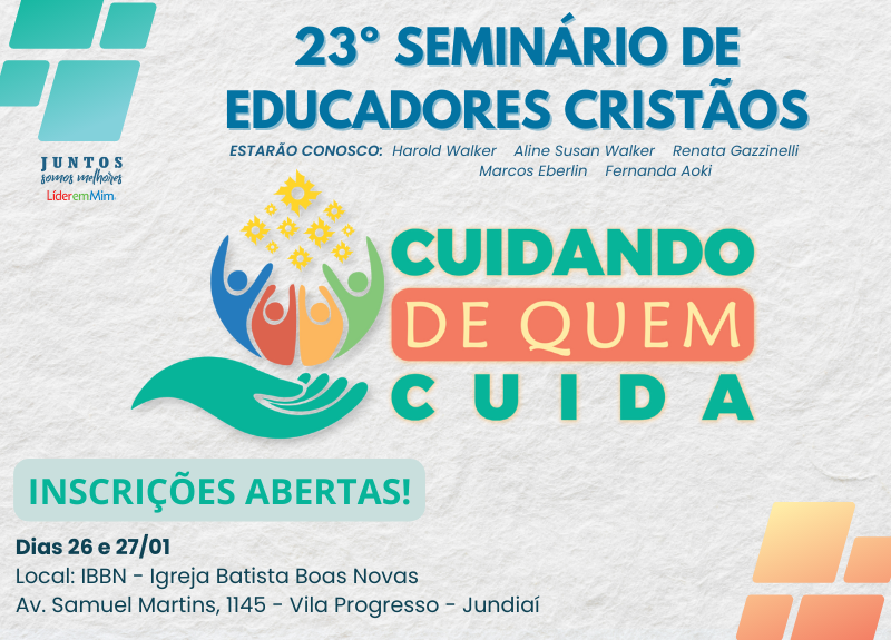 Capa de 23º SEMINÁRIO DE EDUCADORES CRISTÃOS