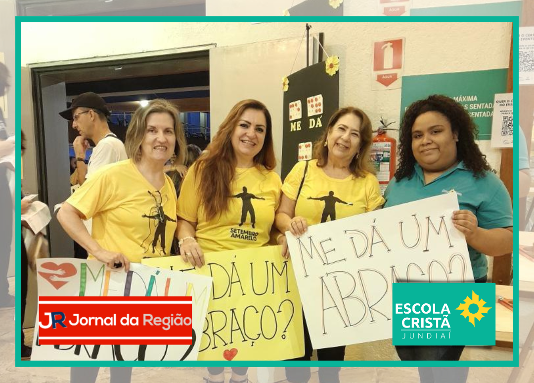 Foto sobre ECJ NA MÍDIA – Profissionais da educação participam de ação municipal sobre o Setembro Amarelo