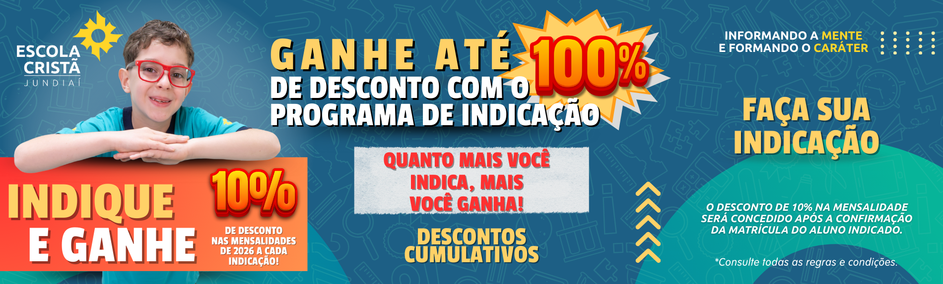 Sua indicação vale 10% de Desconto