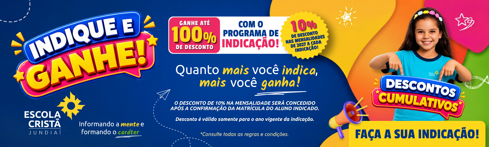 Sua indicação vale 10% de Desconto