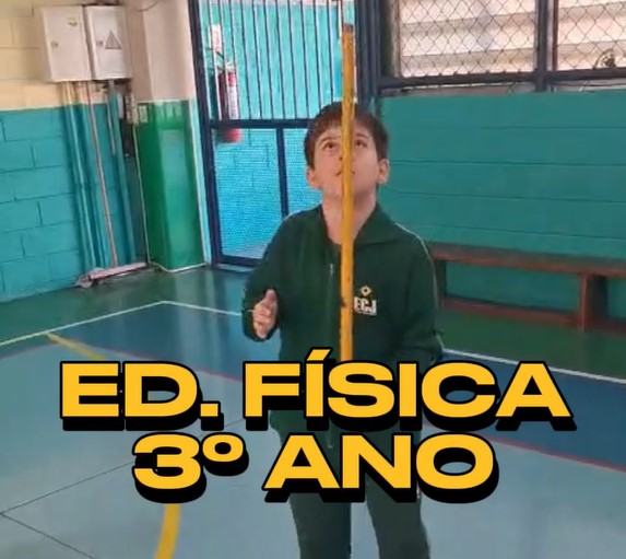 Capa de Alunos do 3º ano trabalharam o equilíbrio na aula de Educação Física