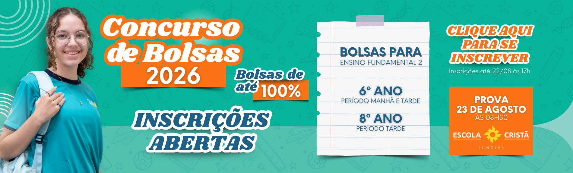 CONCURSO DE BOLSAS PARA 2026